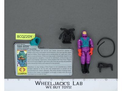 Toxo-Viper V1 100% Complete G.I. Joe 1991 Hasbro Vintage Action Figure