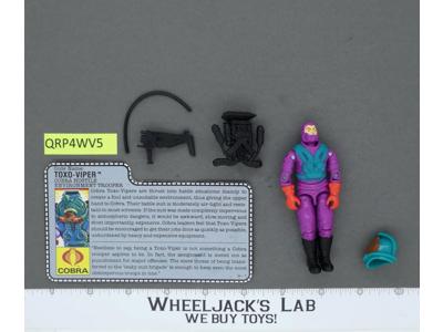 Toxo-Viper V1 100% Complete G.I. Joe 1991 Hasbro Vintage Action Figure