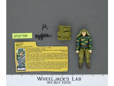 Dusty V2 Tiger Force 100% Complete G.I. Joe 1988 Hasbro Vintage Action Figure