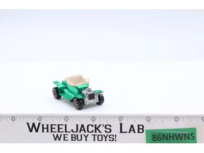 Hot Heap Spectraflame Green w/ White Int 1968 Hot Wheels Mattel Vtg Redline RL