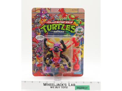 Antrax Teenage Mutant Ninja Turtles 5th Ann. TMNT 1992 Playmates MOSC Unpunched