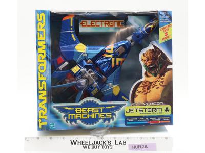 Jetstorm Electronic Ultra Jet Transformers Beast Machines 2000 Hasbro NEW SEALED
