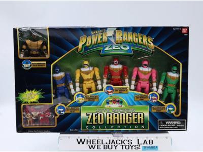 Auto Morphin Zeo Ranger Collection Power Rangers Zeo 1995 Bandai NEW SEALED
