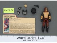 Zartan V1 100% Complete G.I. Joe 1984 Hasbro Vintage Action Figure