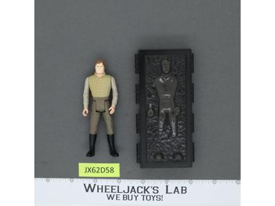 Han Solo in Carbonite 100% Complete Star Wars 1984 Vintage Kenner NO REPRO