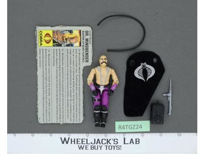 Dr. Mindbender V1 100% Complete G.I. Joe 1986 Hasbro Vintage Action Figure