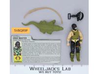 Croc Master V1 G.I. Joe 1987 Hasbro Vintage Action Figure