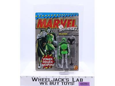 Dr. Doom Marvel Super Heroes Power Driven Weapons 1990 Toy Biz MOSC UNPUNCHED