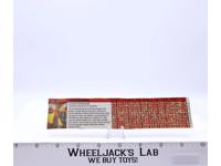 Omega Supreme Action Figure Tech Spec 1985 Vintage Hasbro G1 Transformers