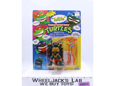 Talkin' Michaelangelo Teenage Mutant Ninja Turtles TMNT Playmates MOSC UNPUNCHED