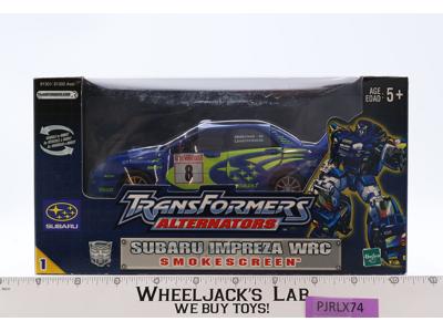 Smokescreen Transformers Alternators 2003 Hasbro Action Figure NEW SEALED