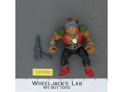 Bebop HARD HEAD Teenage Mutant Ninja Turtles TMNT 1988 Playmates Vintage Figure