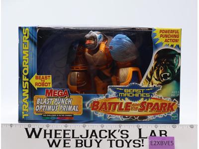 Blast Punch Optimus Primal Transformers Beast Machines 2001 Hasbro NEW SEALED