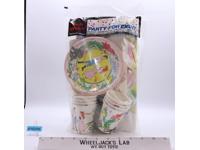 Party Pack for 8 The Little Mermaid Disney Party Makers Plates Cups Napkins NEW