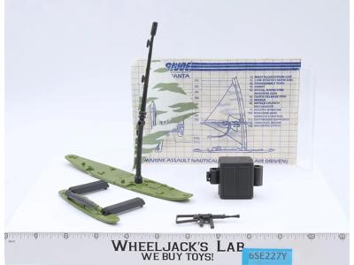 Manta Windsurfer Board 100% Complete G.I. Joe 1984 Hasbro Vintage Vehicle