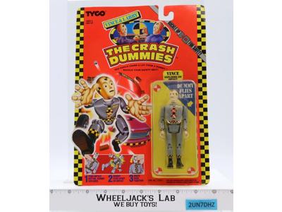 Vince The Crash Dummies 1991 Tyco Action Figure NEW MOSC SEALED