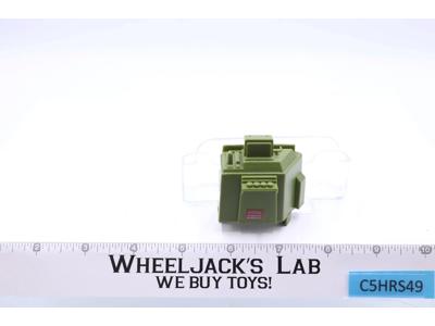 USS Flagg Aircraft Helmsman's Console W/Sticker NO REPRO 1985 GI Joe Vintage