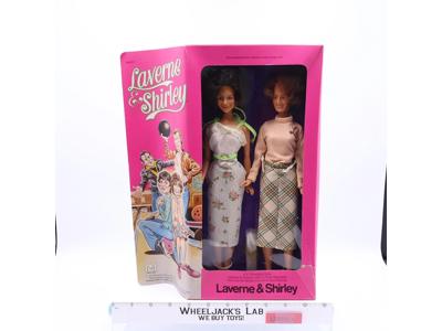 Laverne & Shirley 1977 Mego Vintage 11.5" Doll Set NEW MIB