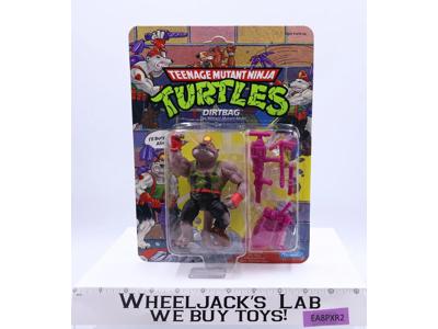 Dirtbag Teenage Mutant Ninja Turtles TMNT 1991 Playmates MOSC UNPUNCHED New
