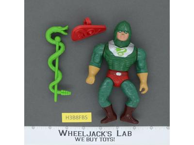 King Hiss 100% Complete He-Man Masters of the Universe MOTU 1985 Mattel Vintage