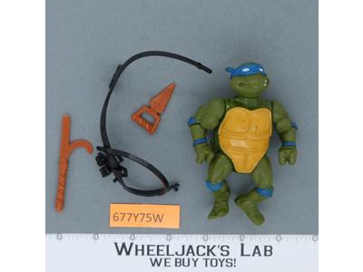 Leonardo HARD HEAD Teenage Mutant Ninja Turtles 1988 Playmates Vintage Figure