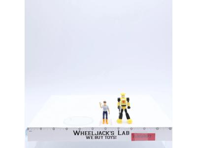 Bumblebee & Spike PVC Complete Transformers 2001 Takara ACT 3 w/ Stand SCF