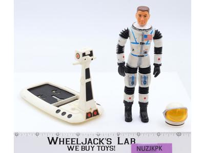 Major Matt Mason Space Sled Helmet 1966 Mattel Action Figure NO BROKEN WIRES