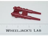 Metroplex Six-Gun Red Double Gun 1985 Vintage G1 Transformers Action Figure