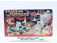 Metroplex W/BOX & INSERT 100% Complete 1985 Vintage G1 Transformers Figure