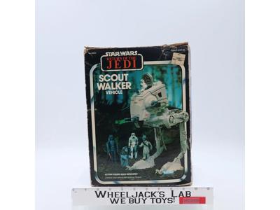Scout Walker AT-ST 100% Complete W/ Box Star Wars ROTJ 1980 Kenner Vehicle