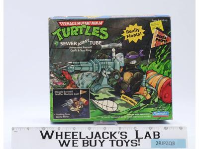 Sewer Army Tube 100% Complete W/BOX TMNT 1989 Playmates Action Figure Vehicle