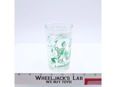 Flintstones Fred's Newest Invention Jelly Glass Hanna-Barbera 1962 Vintage Cup