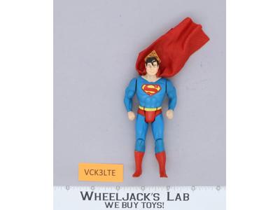 Superman Super Powers DC Comics Kenner 1984 Vintage Action Figure Fake Cape