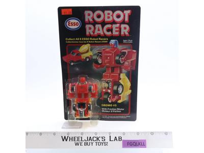 Dromo #3 W/Friction Motor Gobot KO Robot Racer 1980s Esso Figure NEW SEALED