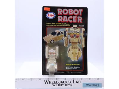 Mighty-Man #2 Gobot KO Robot Racer 1980s Esso Action Figure NEW SEALED