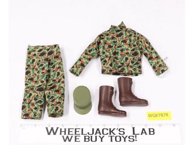 Fatigues Action Marine Equipment Set GI Joe Uniform Hasbro 12" Accessory
