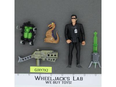 Ian Malcolm w/ Launching Tranq 100% Complete Jurassic Park Series II 1993