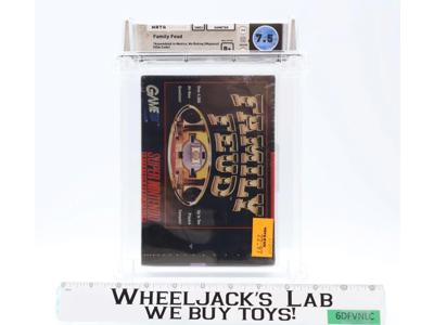 Family Feud WATA GRADED 7.5 Nintendo Gametek SNES 1993 B+ Seal Rating SEALED
