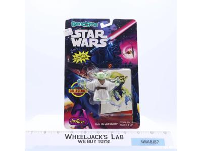 Yoda Star Wars Bend-Ems 1993 Just Toys Bendable Figure NEW SEALED