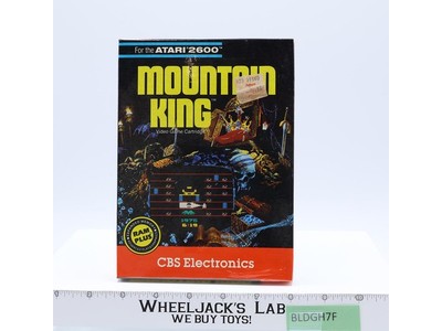 Mountain King Atari 2600 1983 CBS Toys NEW SEALED Video Game Cartridge