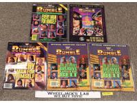5 WWF Royal Rumble 30 Participants Souvenir Program Magazine 1990 1991 1992 1993