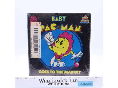 Baby Pac-Man Goes to the Market Book & Record Set 1982 Kid Stuff NEW SEALED