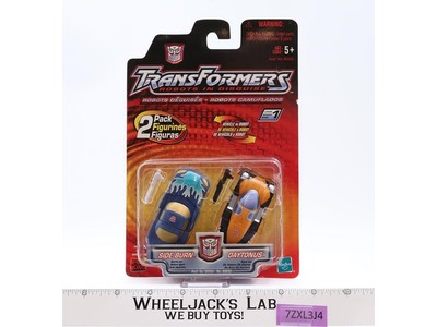 Side Burn & Daytonus Transformers Robots in Disguise RID 2001 Hasbro NEW SEALED