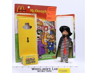 Hamburglar McDonaldland 1976 Remco McDonald's Action Figure NEW MOC