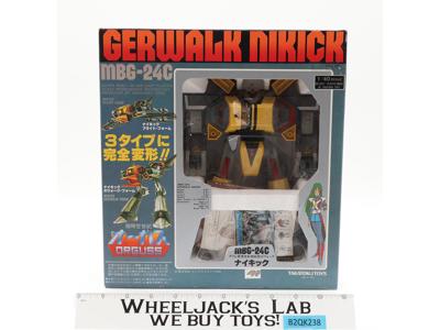 MBG-24C Gerwalk Nikick Orguss 1/40 Scale Robotech 1980s Takatoku Toys Vintage