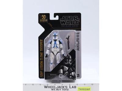 501st Legion Clone Trooper Star Wars Black Series 50th Aniv. Hasbro NEW SEALED