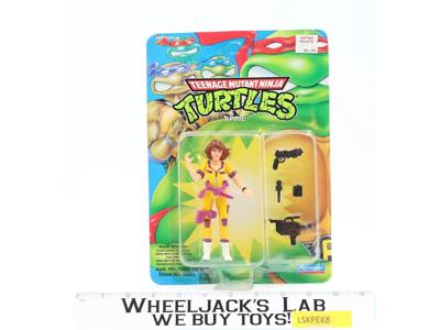 April Teenage Mutant Ninja Turtles TMNT 1992 Playmates NEW MOSC UNPUNCHED