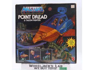 Point Dread W/Talon Fighter Complete W/Box He-Man Masters of the Universe MOTU