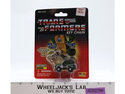 Brawn Transformers G1 Reissue 2002 Hasbro Keychain NEW SEALED