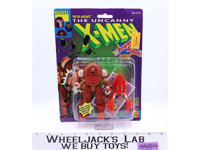 Juggernaut W/Power Punch The Uncanny X-Men Marvel Trading Card Toy Biz 1991 MOSC